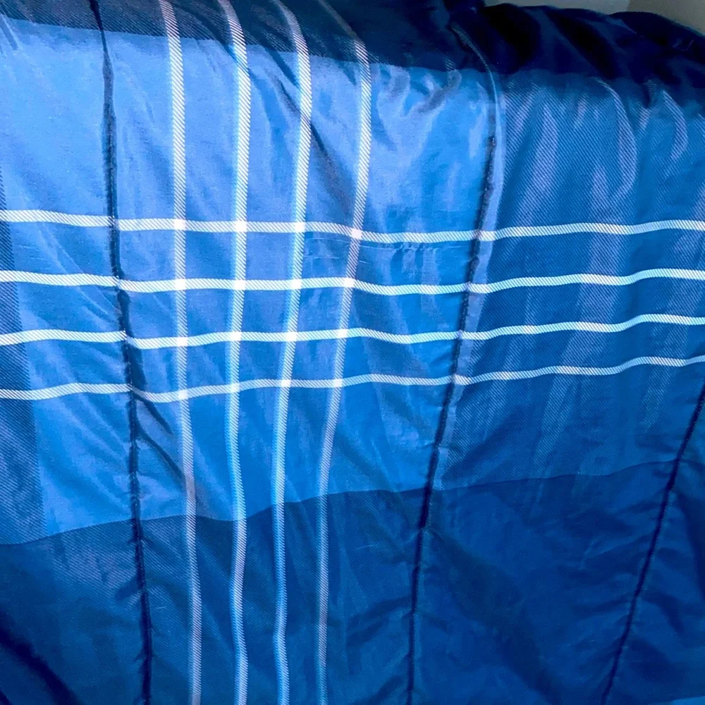 The Big One Down-Alternative‎ Reversible Comforter King Blue Checker